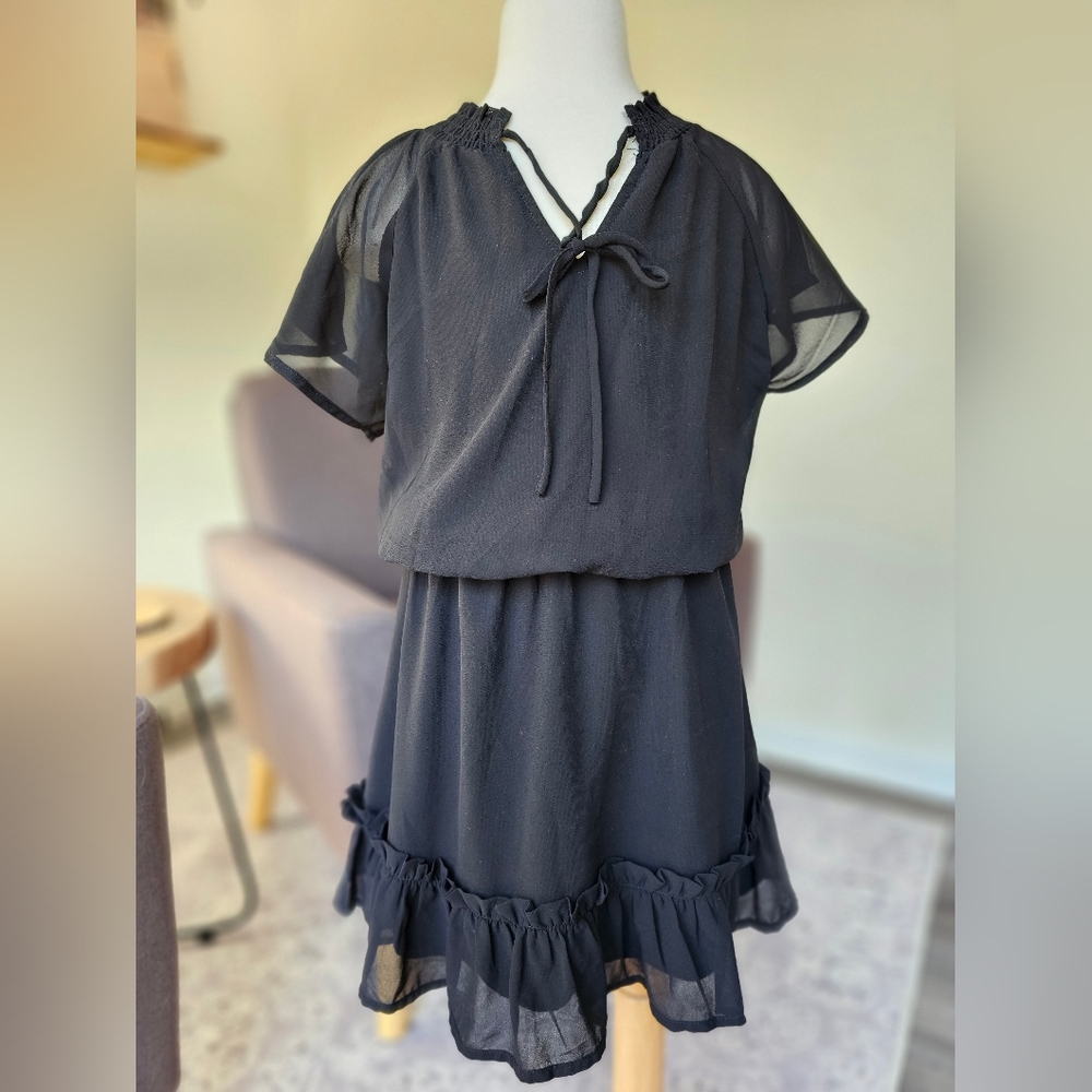 Jun and Ivy Black Dress